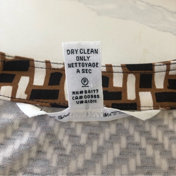 Vintage Diane Von Furstenberg Silk Jersey Dress - Picture 10 of 10